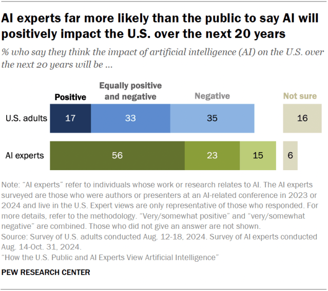 3. Public and expert predictions for AI’s next 20 years