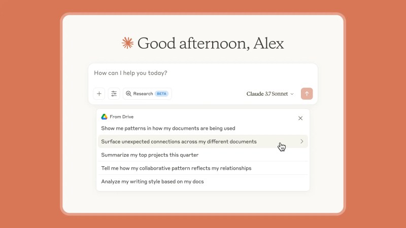 Claude just gained superpowers: Anthropic’s AI can now search your entire Google Workspace without you