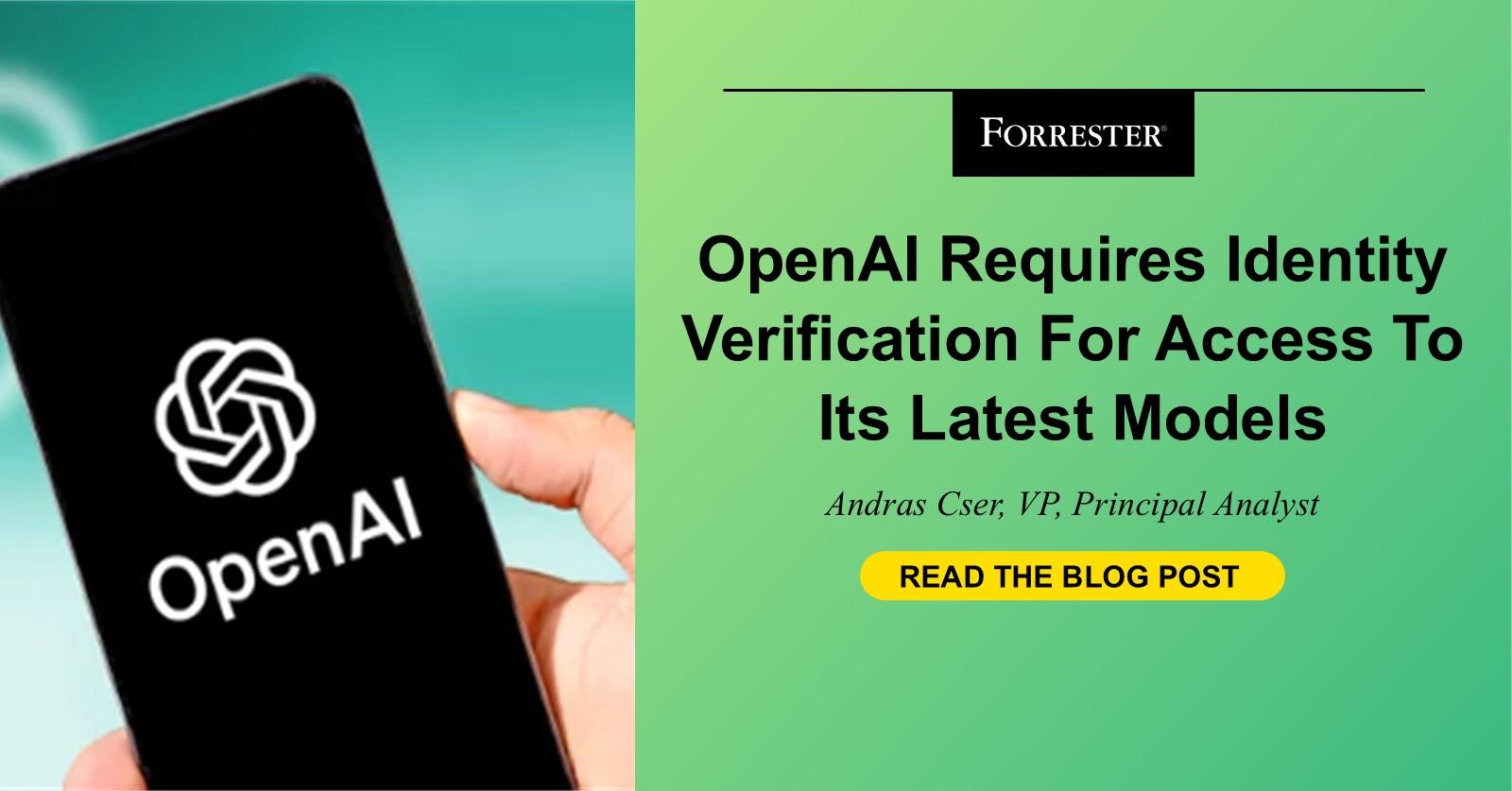 OpenAI Requires Identity Verification For Access To Its Latest Models