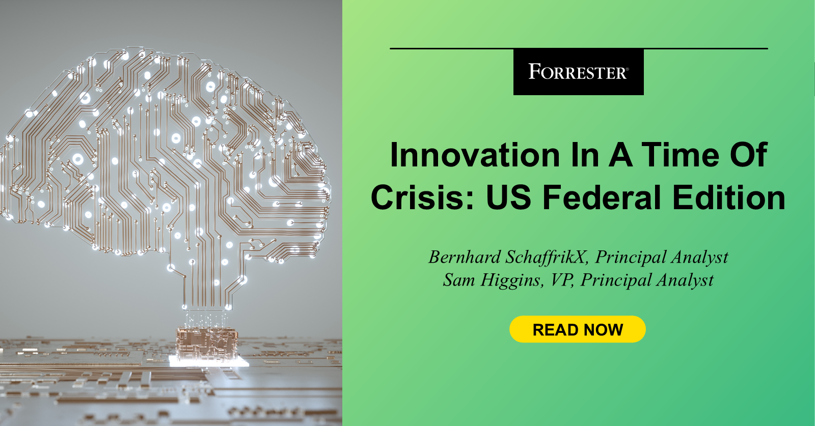 Innovation In A Time Of Crisis: US Federal Edition