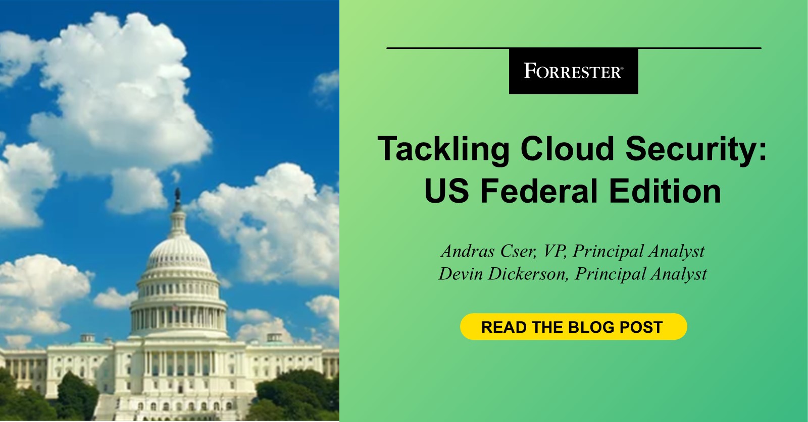 Tackling Cloud Security: US Federal Edition