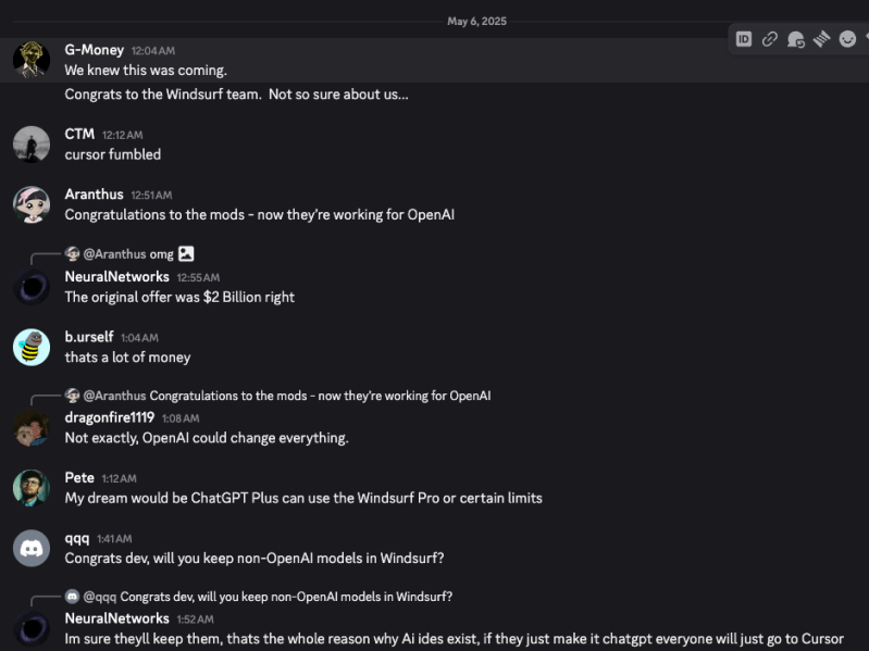 Report: OpenAI is buying AI-powered developer platform Windsurf — what happens to its support for rival LLMs?