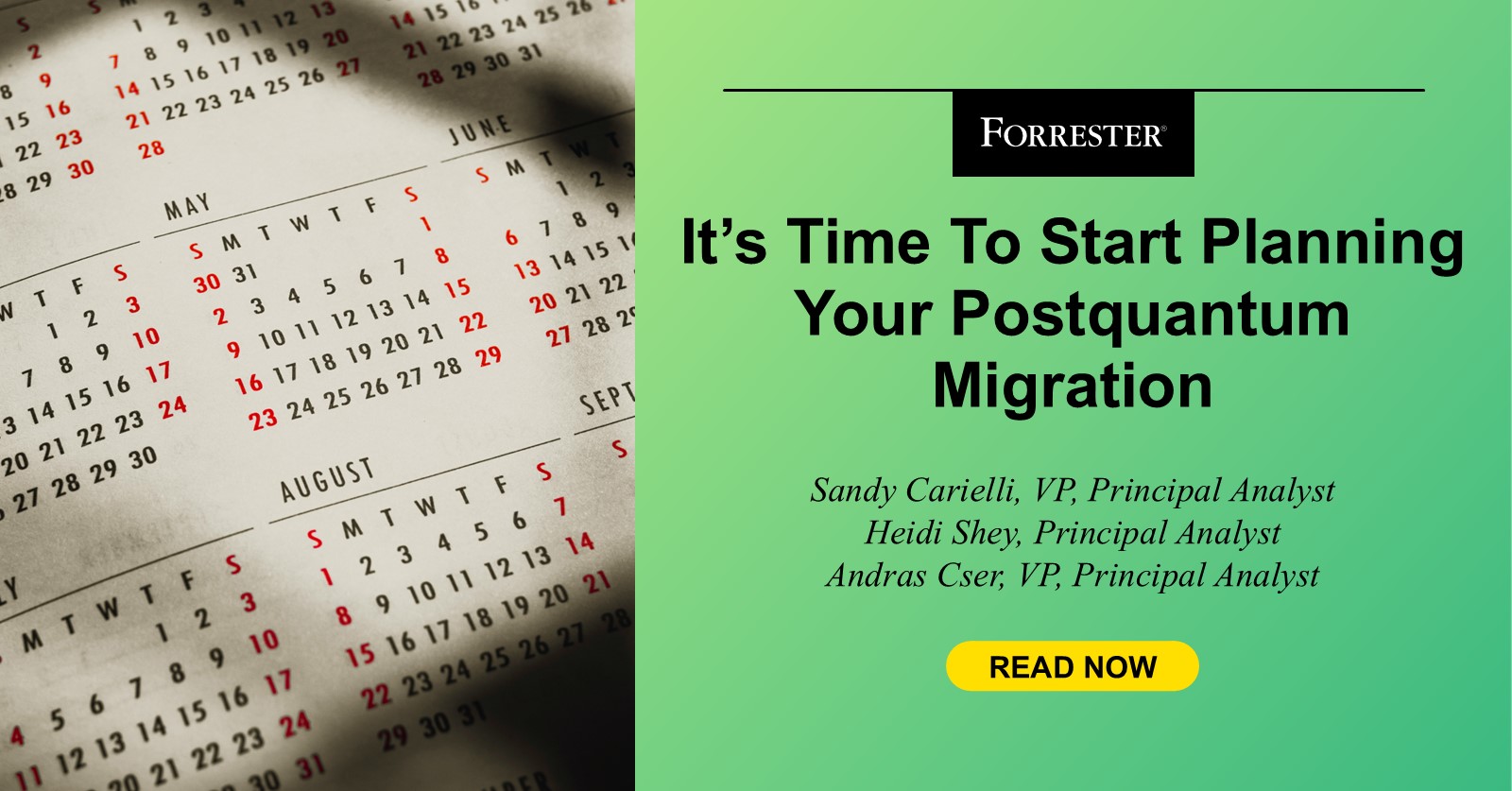 It’s Time To Start Planning Your Postquantum Migration