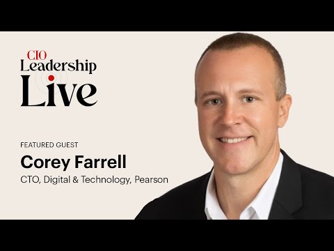 Corey Farrell, CTO, Digital & Technology, Pearson from IDC Directions on data and maximizing GenAI