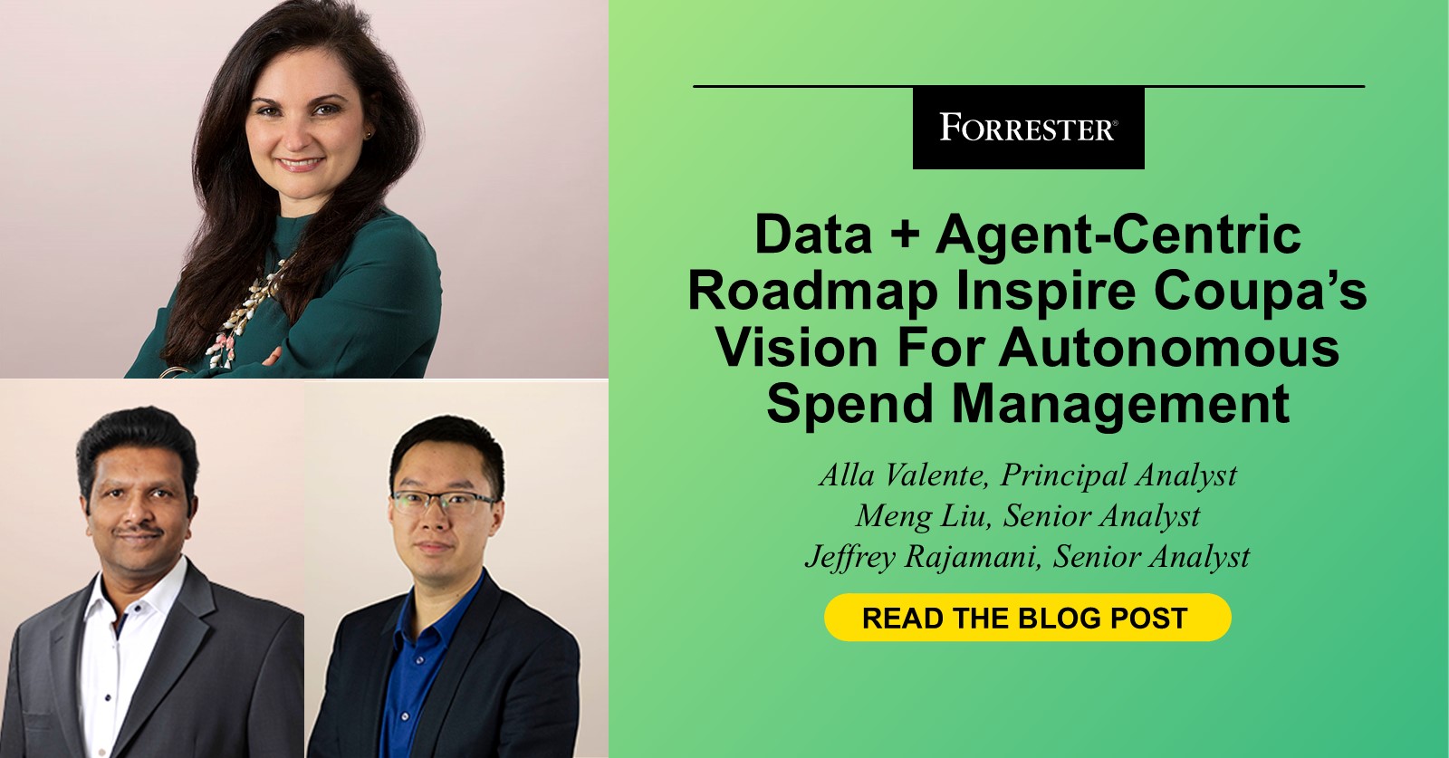 Data + Agent-Centric Roadmap Inspire Coupa’s Vision For Autonomous Spend Management