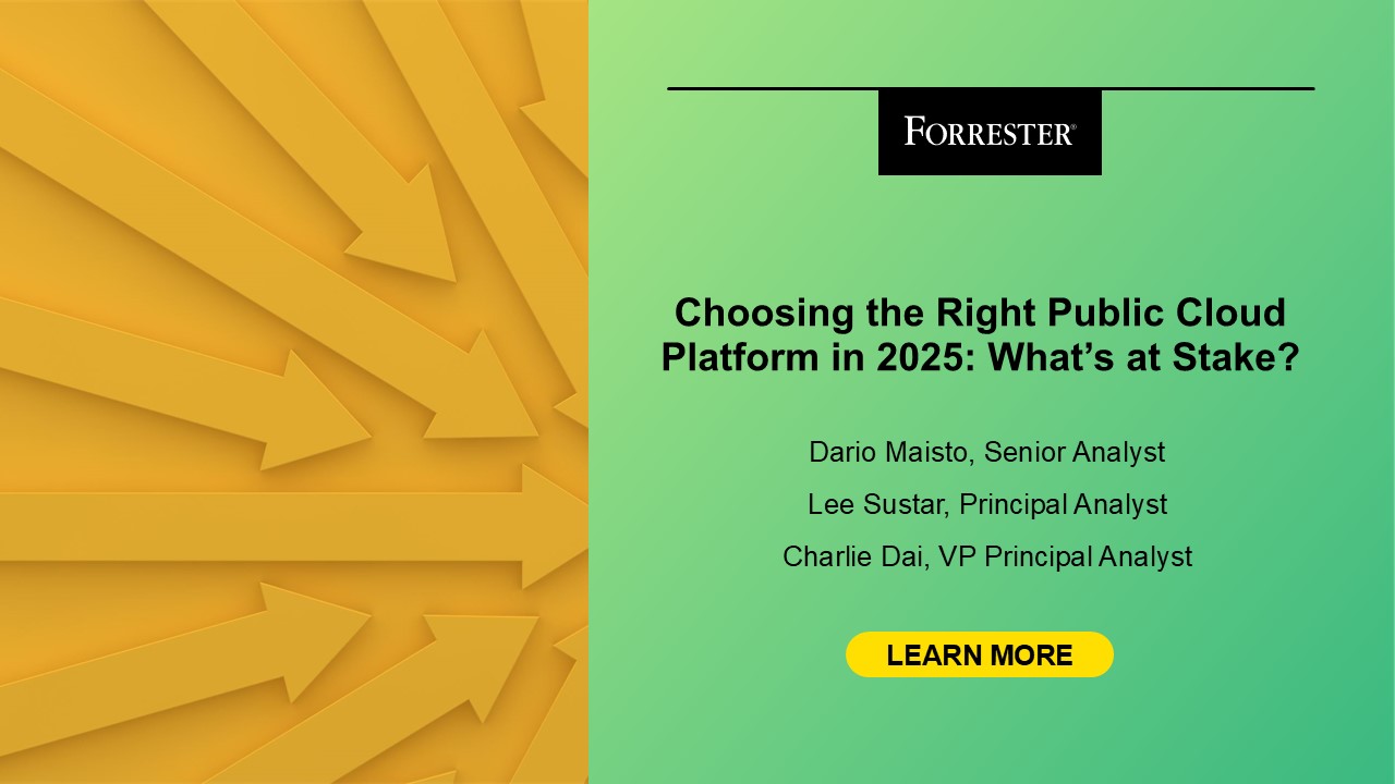 Choosing The Right Public Cloud Platform In 2025: What’s At Stake?