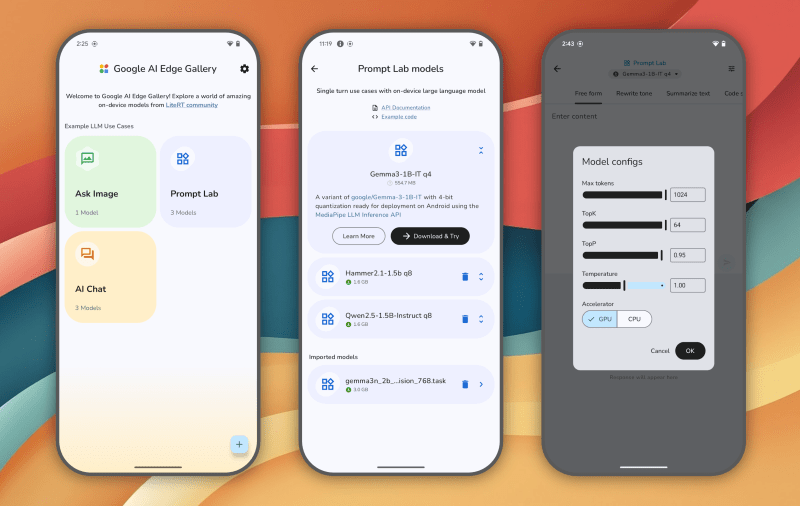 Google quietly launches AI Edge Gallery, letting Android phones run AI without the cloud