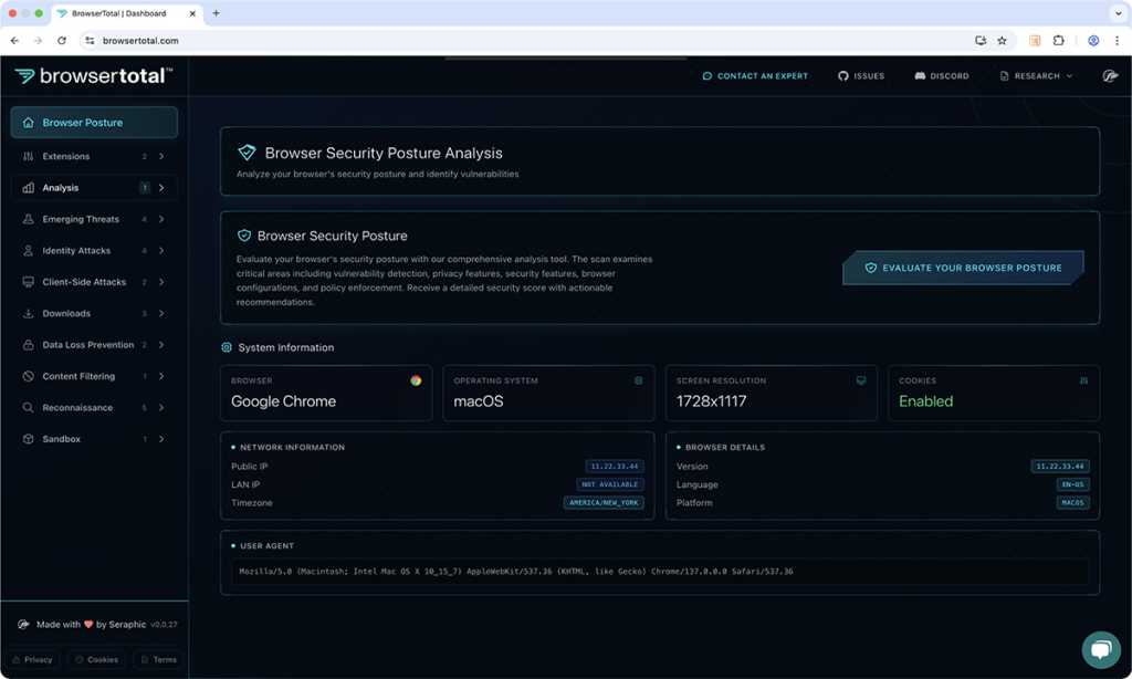 Seraphic Security Unveils BrowserTotal™ – Free AI-Powered Browser Security Assessment for Enterprises