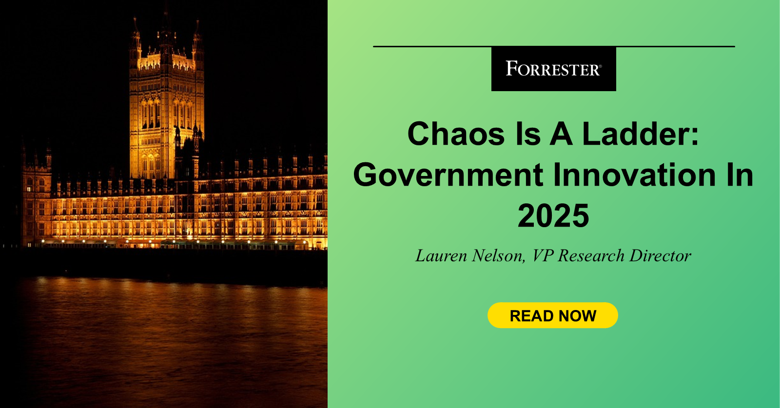 Chaos Is A Ladder: Government Innovation In 2025