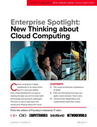Download the ‘New Thinking about Cloud Computing’ Enterprise Spotlight