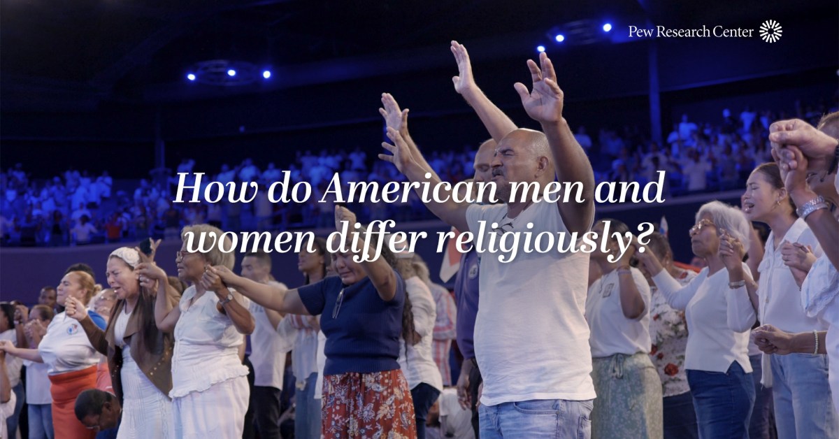 Video: How do American men and women differ religiously?