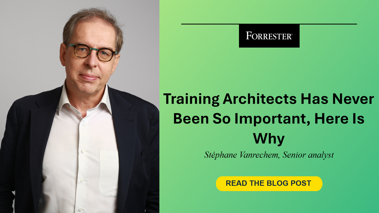 Training Architects Has Never Been So Important