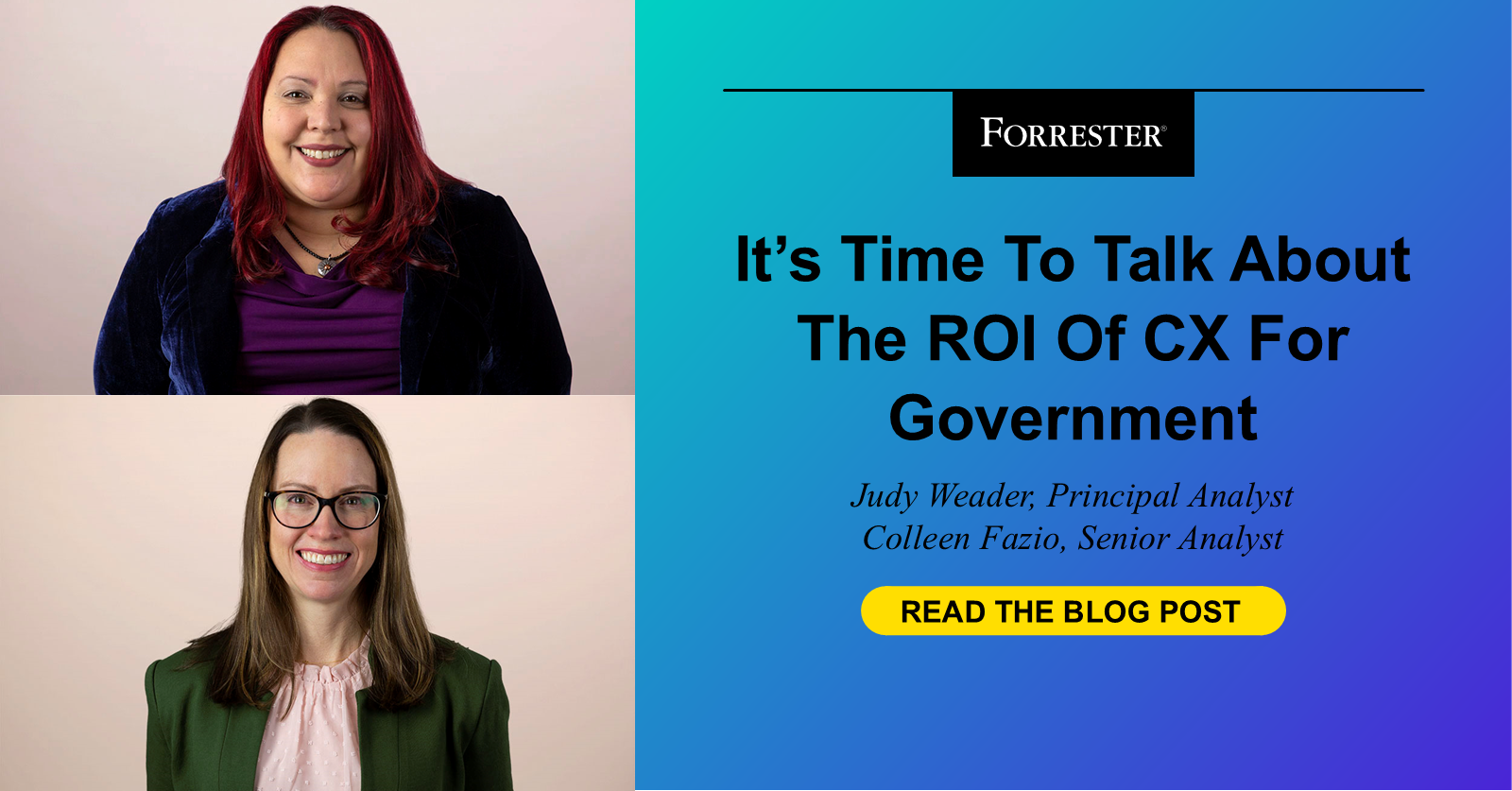 It’s Time To Talk About The ROI Of CX For Government