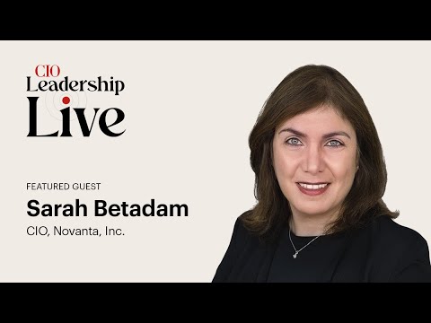Novanta CIO Sarah Betadam on managing risk around AI