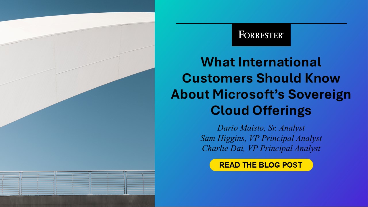 What International Customers Should Know About Microsoft’s Sovereign Cloud Offerings