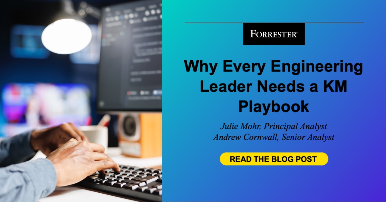Why Every Engineering Leader Needs A Knowledge Management Playbook
