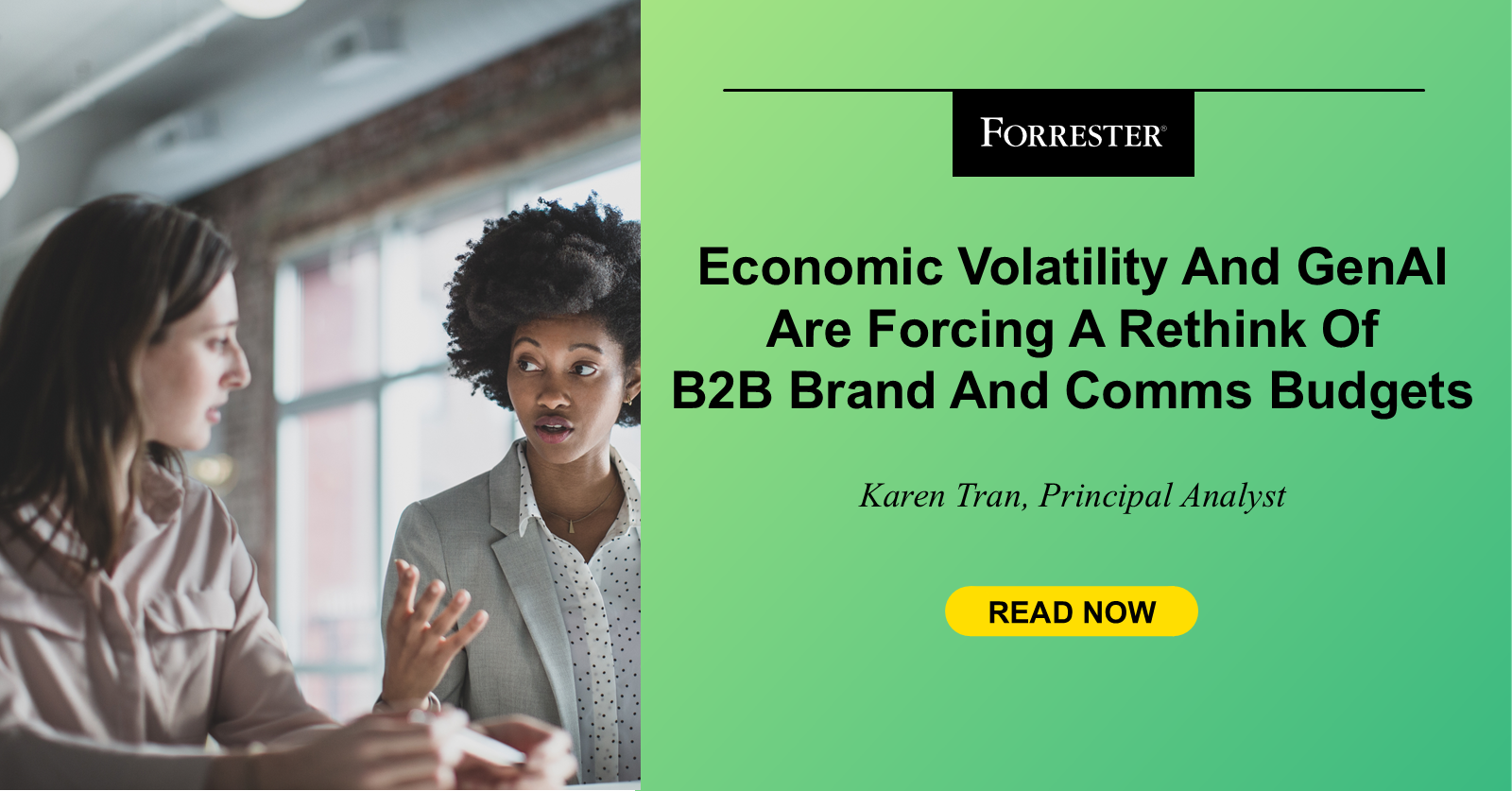 Economic Volatility And GenAI Are Forcing A Rethink Of B2B Brand And Communications Budgets In 2025