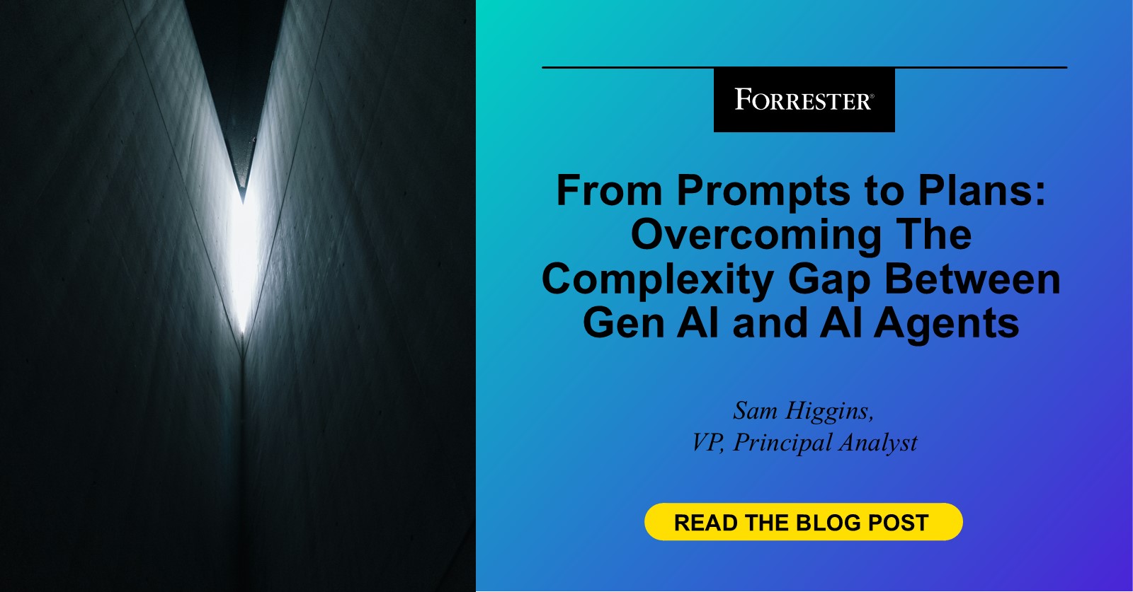 From Prompts To Plans: Overcoming The Complexity Gap Between GenAI And AI Agents