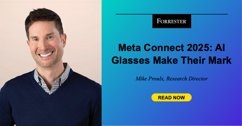 Meta Connect 2025: AI Glasses Make A Mark