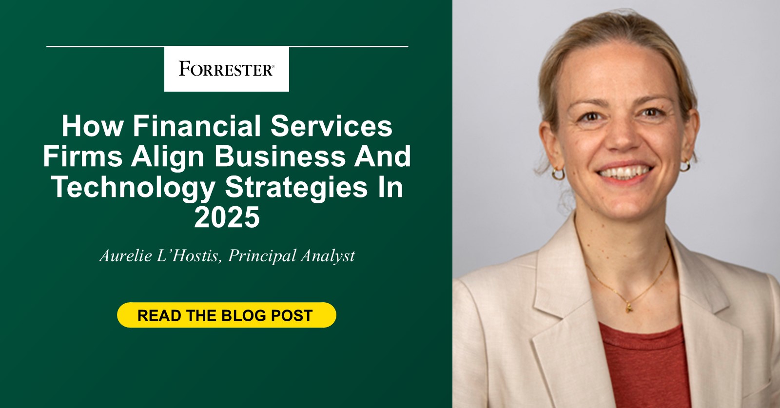 How Financial Services Firms Align Business And Technology Strategies In 2025